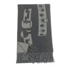 Hermes Cashmere Scarf in Graphite H392770T 04 160220365 [P]