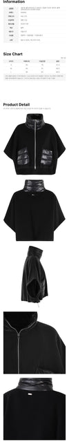HERNO Ultra-Leicht A-Shape Nylon Resort Cape Schwarz 33395 9300 160855669 [P]