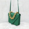 Bottega Veneta Envelope Bold Chain Mount Shoulder Bag Green 5208 163156212 [P]