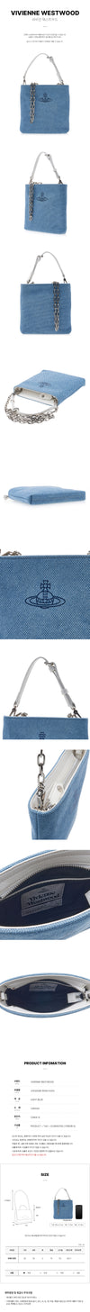VIVIENNE WESTWOOD Canvas Square Crossbody Tasche für Damen 43030096 W00IJ K404 76600054 [P]
