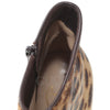 CHRISTIAN LOUBOUTIN Stiefel aus Wildleder mit Leopardenmuster 125785 [P]