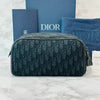 DIOR トイレタリー バッグ ブラック オブリーク ドップキット 162332761 [P]