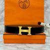 HERMES リバーシブルベルト 32mm ヌア ゴールド 162332821 [P]