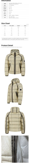 CP Company DD Shell Padded Jacket Silver Beach 21CMOW702A 110416A 120 161094801 [P]