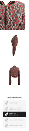 LOUIS VUITTON Strickjacke mit Reißverschluss in Rot S 162951958 [P]