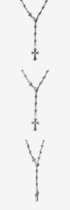 Chrome Hearts Tiny E CH Plus Rosary Choke Necklace J463WDZW 162847052 [P]