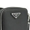 PRADA Saffiano Dreieckslogo Bauchtasche Schwarz B1223C314 162955163 [P]