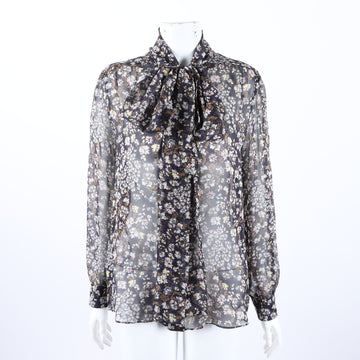 Max Mara Studio Silk Long Sleeve Blouse 125501