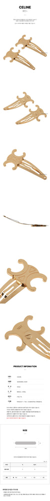 Celine 35OR SS26 Women's Hair Clip 151515831 [P]