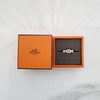 Hermes Chaine d'Ancre Enchainee Silver Women's Ring Small Model H109507B 00052 143271550 [P]