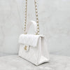 CHANEL 24P CC Logo Retro Twist Medium Top Handle Bag AS4711 6479 14962334 [P]