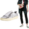 SAINT LAURENT Star Patch Silber Sneakers 485251 AAL00 8105 45117296 [P]