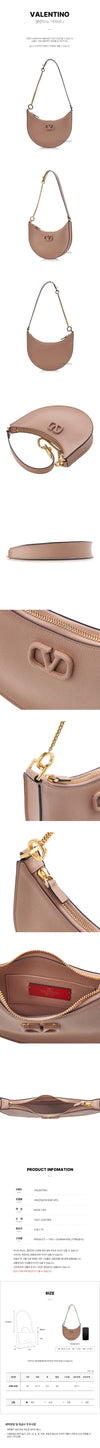 VALENTINO Vロゴ チェーン ショルダーバッグ 124129308 [P]