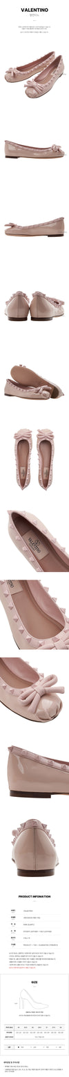 Valentino Rockstud Flat Shoes 124129205 [P]