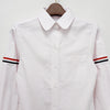 THOM BROWNE 26SS アームバンド オックスフォード ストライプ シャツ ライトピンク (FLL019E 00098 680) 153570484 [P]