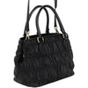 Prada Napa Gauffre Tote Shoulder Bag 160645200 [P]