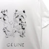 CELINE ロゴプリントオーバーサイズTシャツ 153767983 [P]