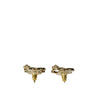 CHANEL Camellia Flower Earrings Gold ABG792 157403476 [P]