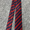 DIOR Logo Diagonal Streifen Seidenkrawatte Blau Rot (68C1047B6046 C583) 161232933 [P]