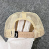 stussy Trucker Cursive Stitch Cap Baseball Hat Sand 153570760 [P]