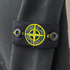Stone Island KIDS WOVEN PATCH HOODIE BLACK 123765565 [P]