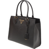 PRADA サフィアーノ スクエア トートバッグ 158191300 [P]