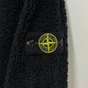 STONE ISLAND Terry Sweatshirt mit Wappenpatch in Schwarz (V0029) 771660143 123765647 [P]