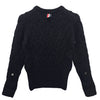 THOM BROWNE Kreuzstrick Wollpullover Navy (FKA428A Y1024 415) 123476032 [P]