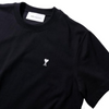 AMI Heart Logo Black T-Shirt 155006007 [P]