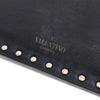 VALENTINO Rockstud Leder Clutch Bag Schwarz Medium WW2P0269 160755448 [P]