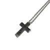 Damiani Metropolitan Cross Necklace Silver Diamond 160755443 [P]