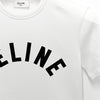 CELINE ロゴプリント半袖Tシャツ ブラック (RX0JK1407 01OB) 153767988 [P]