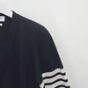 THOM BROWNE Milano Stitch Diagonal Band 4 Bar Cardigan Navy (MKC171A 00219 415) 123467549 [P]