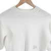 Dior Women's Kids Sequin Logo Alpaca Wool Knit Ivory 10A 158667673 [P]