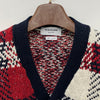 Thom Browne Donagole Tartan Stripe Cardigan Red 123467332 [P]