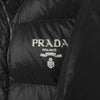 Prada Men's Nylon Logo Shiny Down Jacket Black SGC089 161835407 [P]
