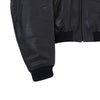 Prada Men's Triangle Logo Leather Shell Bomber Jacket Black 48 UPW455 161290183 [P]