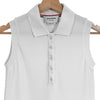 Thom Browne Women's Polo Mini Pleated Layered Sleeveless Dress White 158732004 [P]