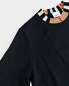 BURBERRY Woll-Kaschmir Damenpullover EYRE in Schwarz 161009971 [P]