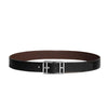 Hermes Reversible Men's Belt Black Chocolate 32mm 156730714 [P]