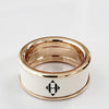 Hermes Uni Ring, Medium Model Rose Gold Women's Ring H410001FO8555 142556166 [P]