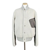 HERMES Reversible Jacke aus Baby Boucle mit Troyer-Detail H663620HI9152 160684963 [P]