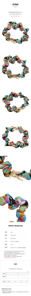 ETRO Damen Floral Pegasus Scrunchie 50118 82 8003 53181262 [P]