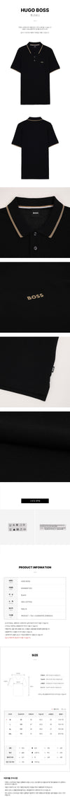 HUGO BOSS Herren Baumwoll-Piqué Polo-Shirt 153251857 [P]