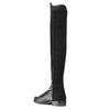 Stuart Weitzman 5050 Stretch Flat Boot Black Nappa 45116888 [P]