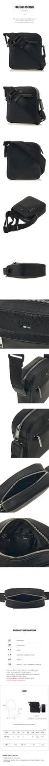 Hugo Boss Men's Ray Zipper Crossbody Bag 153200016 [P]