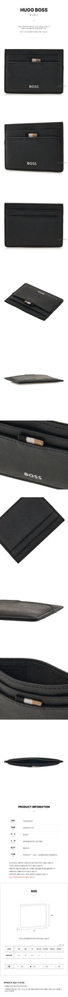HUGO BOSS Kartenetui mit Logo-Details 50536751 001 FW25 147406531 [P]
