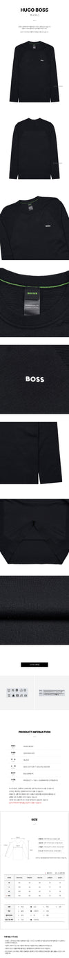 HUGO BOSS コントラストロゴセーター FW25 メンズ 001 50541944 140049938 [P]