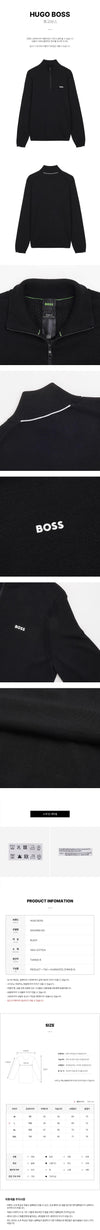 HUGO BOSS ロゴジップネックニット 148679930 [P]