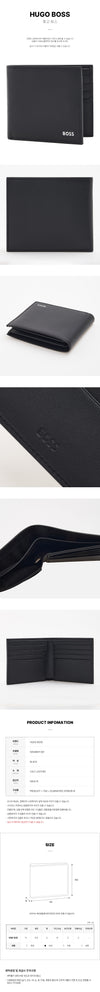 HUGO BOSS ロゴレタリング二つ折り財布 153200072 [P]